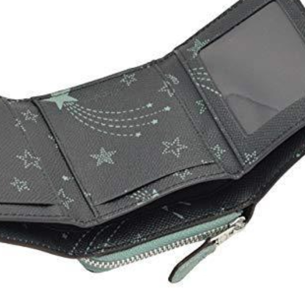 🔥LAST 1🔥NWT COACH SHOOTING STARS TRIFOLD WALLET - Picture 5 of 8